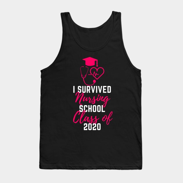 New Nurse Grad Class Of 2020 Cool Nursing Graduate Gift Tank Top by busines_night